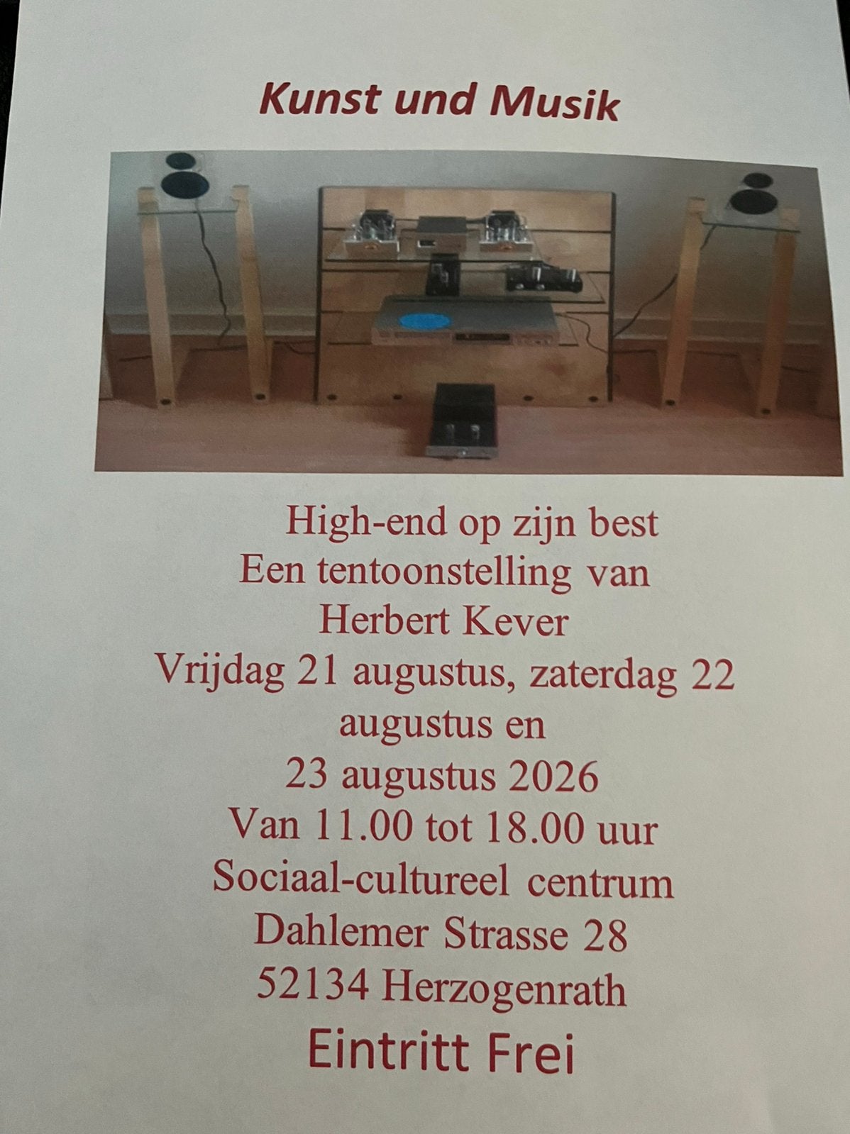 High End Hifi, Ophalen of Verzenden, Zo goed als nieuw