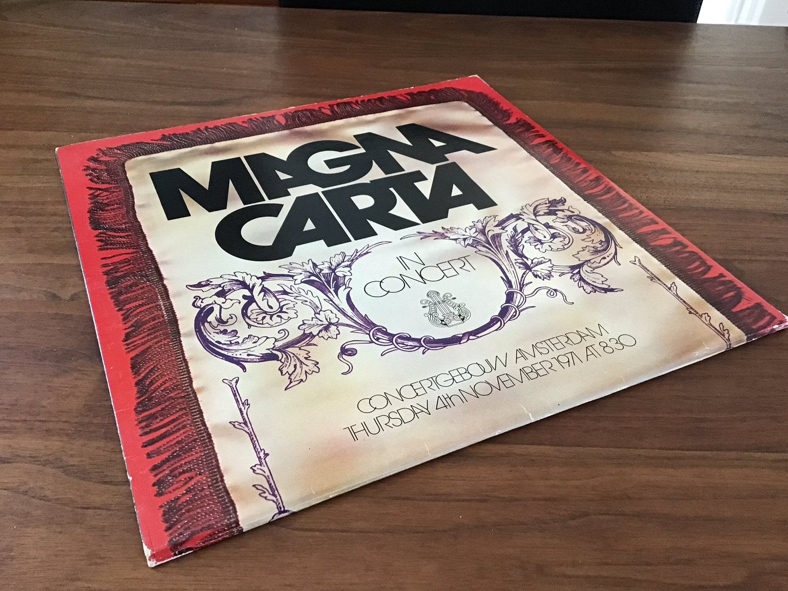 LP, MAGNA CARTA, IN CONCERT, VERTIGO, 1970, 17-38., Ophalen of Verzenden, Zo goed als nieuw, 12 inch