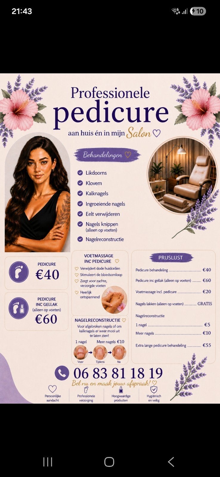 pedicure gouda, Ophalen of Verzenden