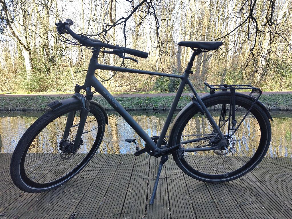 Muticycle dauphin heren Tourfiets 60cm, Fietsen en Brommers, Fietsen | Heren | Herenfietsen, Gebruikt, Versnellingen, 57 tot 61 cm