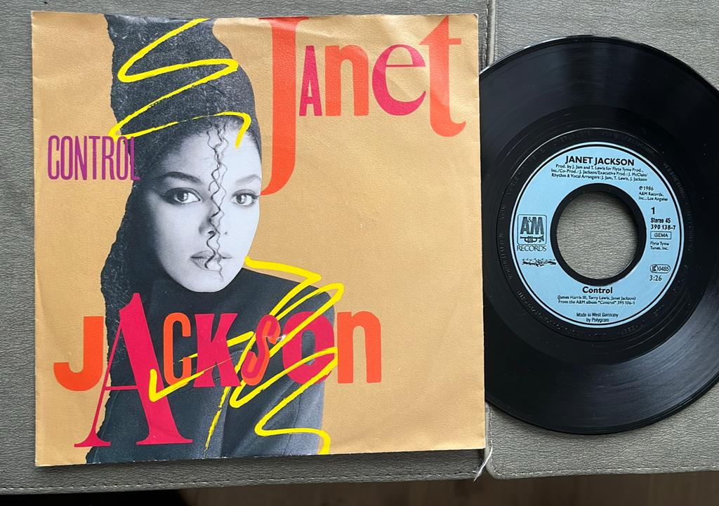 Janet Jackson - Control 7” DE 1986, Ophalen of Verzenden, Gebruikt, Pop
