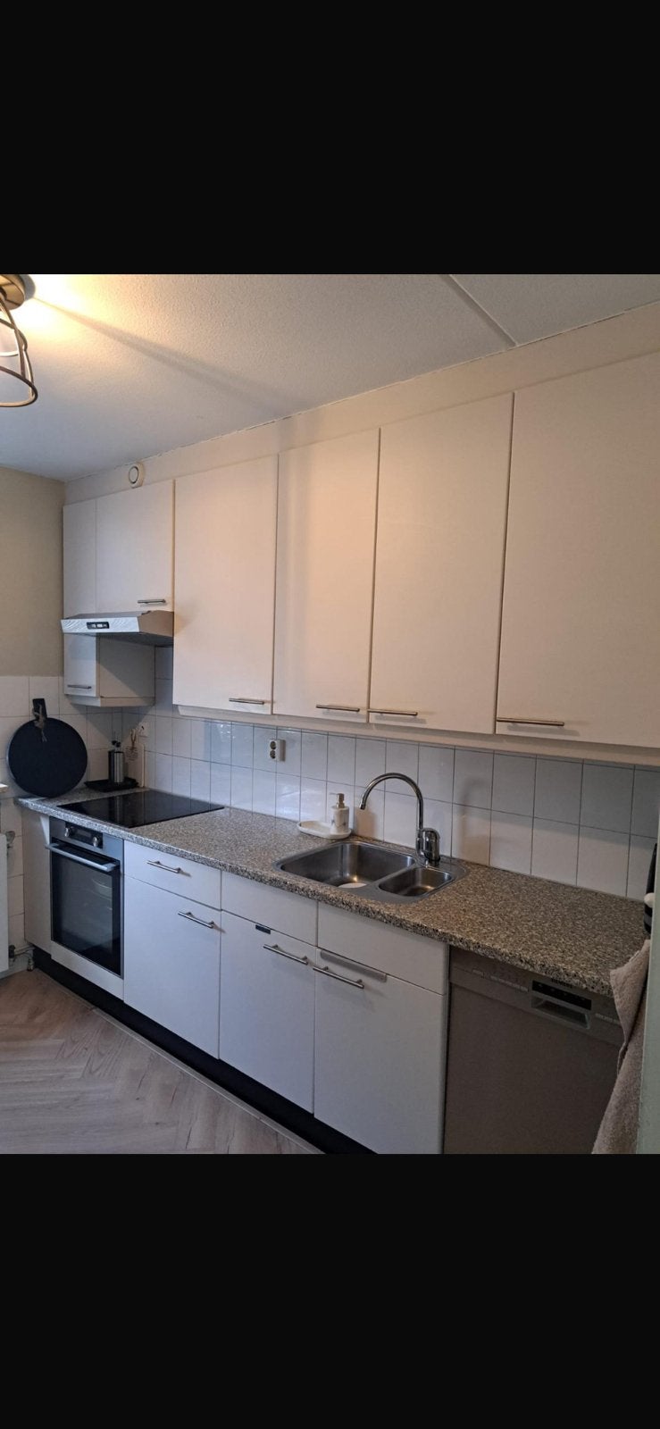Keuken 3 m, Huis en Inrichting, Ophalen, Gebruikt, Enkelwandige keuken, Hoogglans of Gelakt