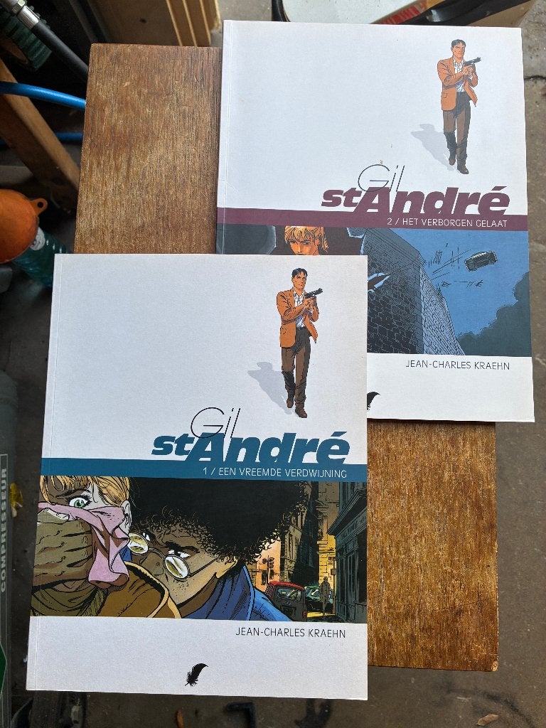 LOSSE VERKOOP ; Gil St-Andre André deel 1-2 (Kraehn), Meerdere stripboeken, Ophalen of Verzenden, Zo goed als nieuw, Jean-Charles Kraehn