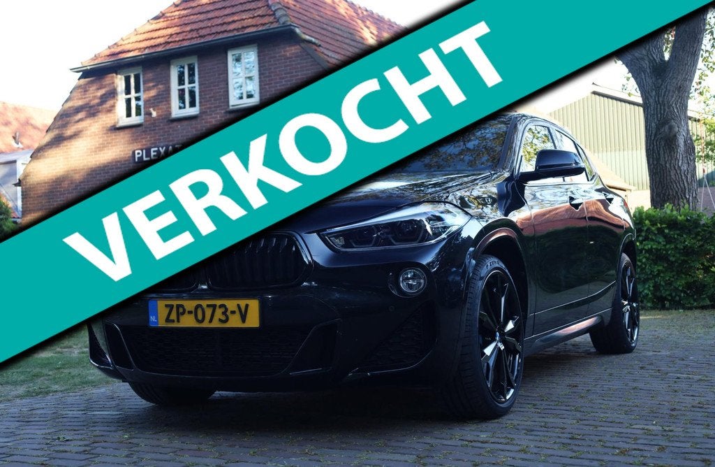 BMW X2 2.0i X-Drive High Executive Aut. | M-Pakket | Black O, Auto's, BMW, Automaat, 1998 cc, X2, Gebruikt