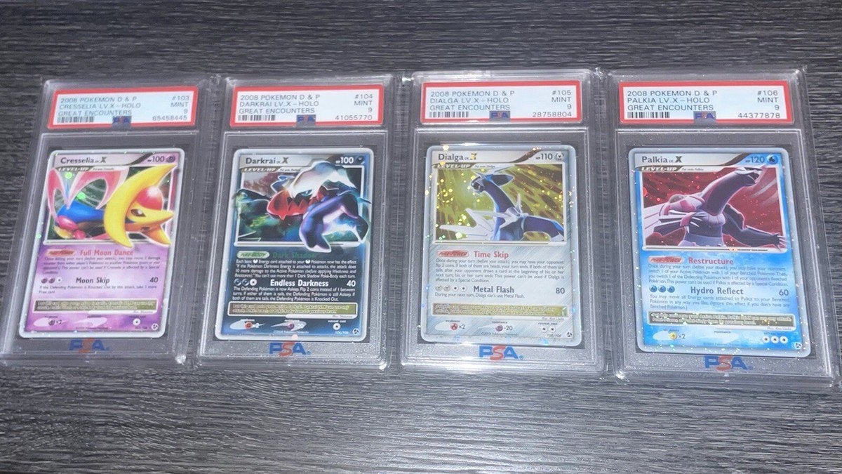 Gezocht:  LV.X kaarten in PSA 9/PSA 8 - Betaal 100% of trade, Ophalen of Verzenden, Meerdere kaarten, Foil