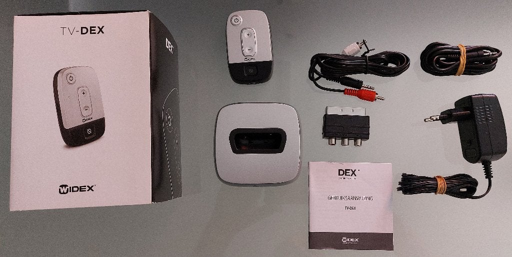 Widex TV-DEX Draadloze streamer voor hoorapparaten, Ophalen of Verzenden, Zo goed als nieuw