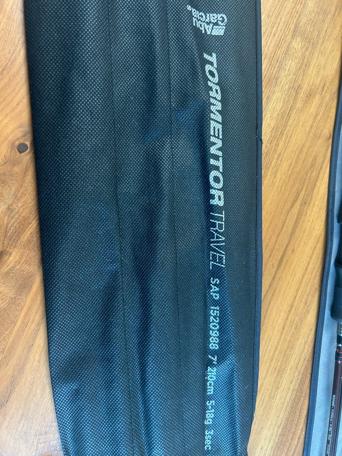 Abu Garcia Tormentor Travel Spin 7' 210cm 5-18g 3sec, Watersport en Boten, Hengelsport | Algemeen, Ophalen of Verzenden, Zo goed als nieuw