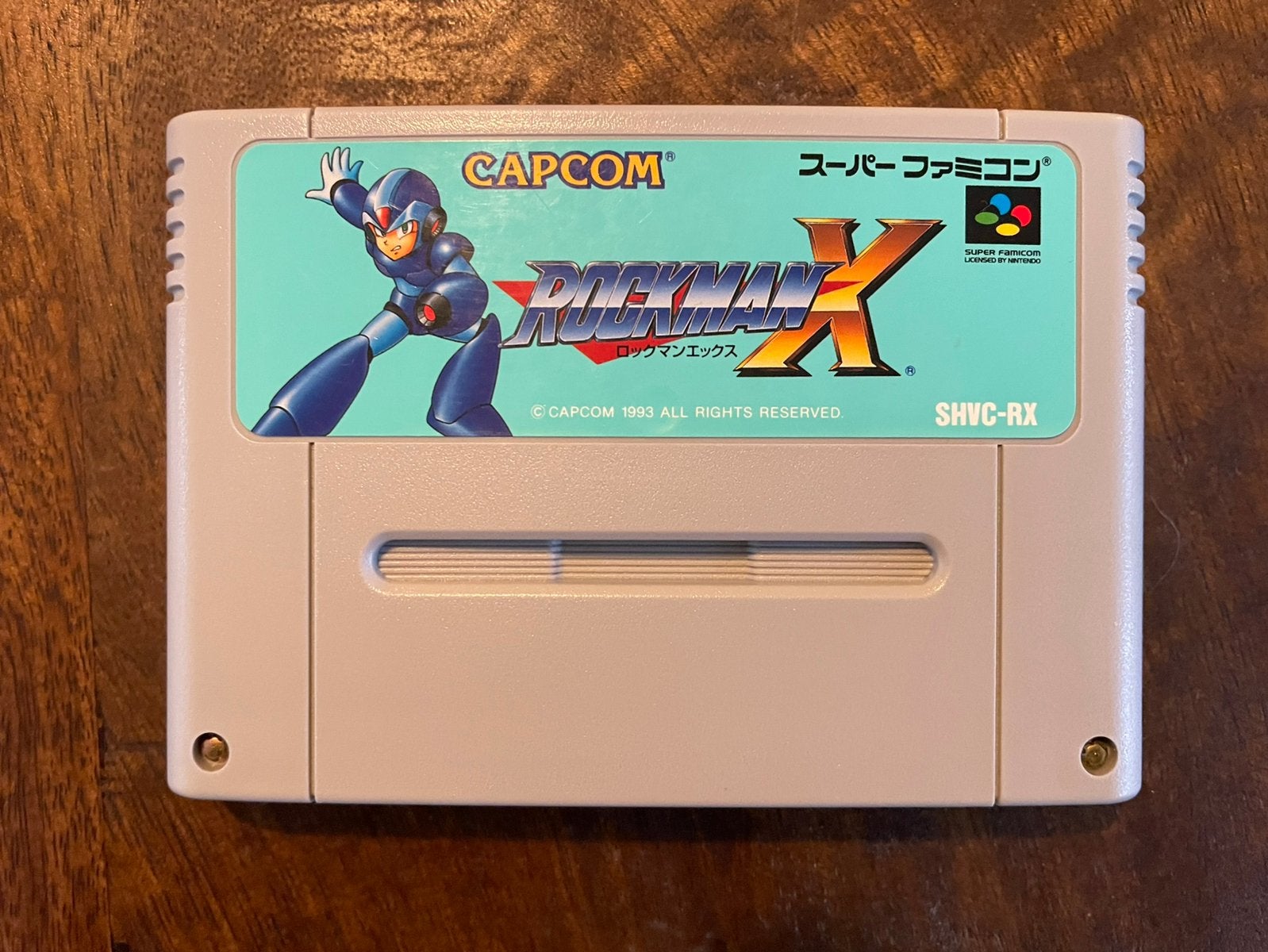 Rockman X Mega Man X SNES Super Famicom SFC NTSC, 1 speler, Ophalen of Verzenden, Zo goed als nieuw, Vanaf 3 jaar