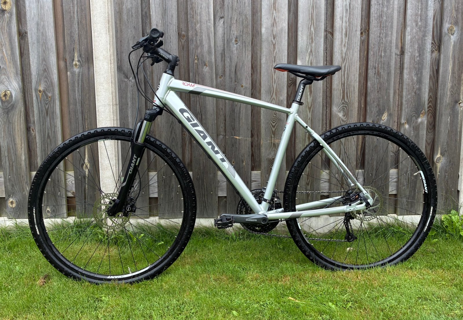 Giant hybride fiets., Ophalen, 28 inch, Gebruikt, Vering