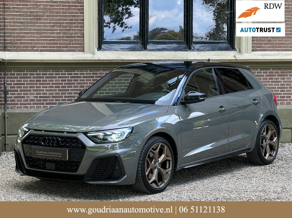 Audi A1 30 TFSI S-Line Edition One | Digitaal dash | ACC, Auto's, A1, Zwart, Bedrijf, 115 pk