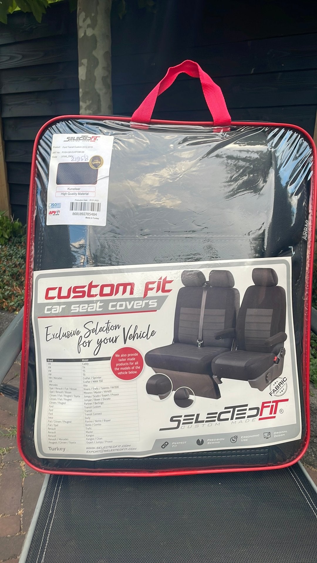 Ford Transit custom stoelhoes, Ophalen, Nieuw