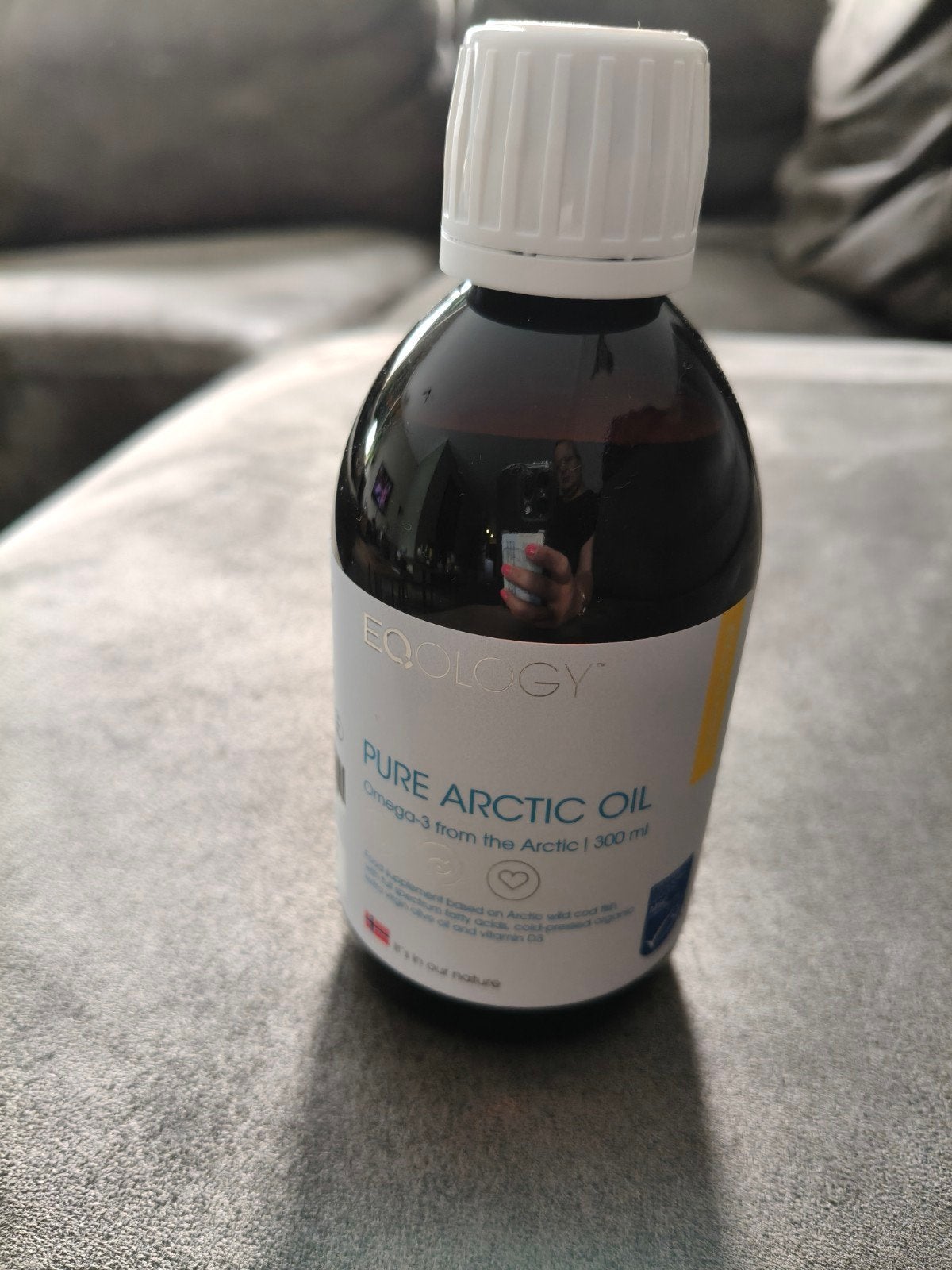 Eqology Pure Arctic Oil Omega-3 Visolie 300ml, Ophalen of Verzenden, Nieuw, Poeder of Drank
