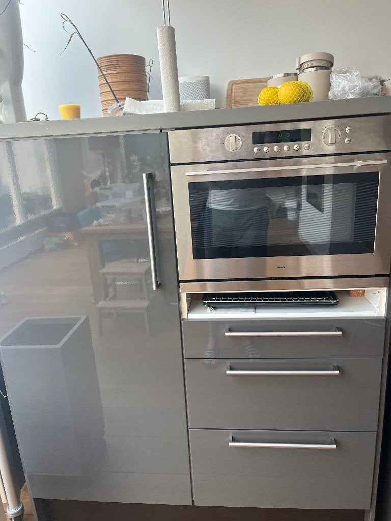 ATAG combi oven-magnetron (magnetron functie defect), Ophalen, 45 tot 50 cm, Gebruikt, Combi-oven