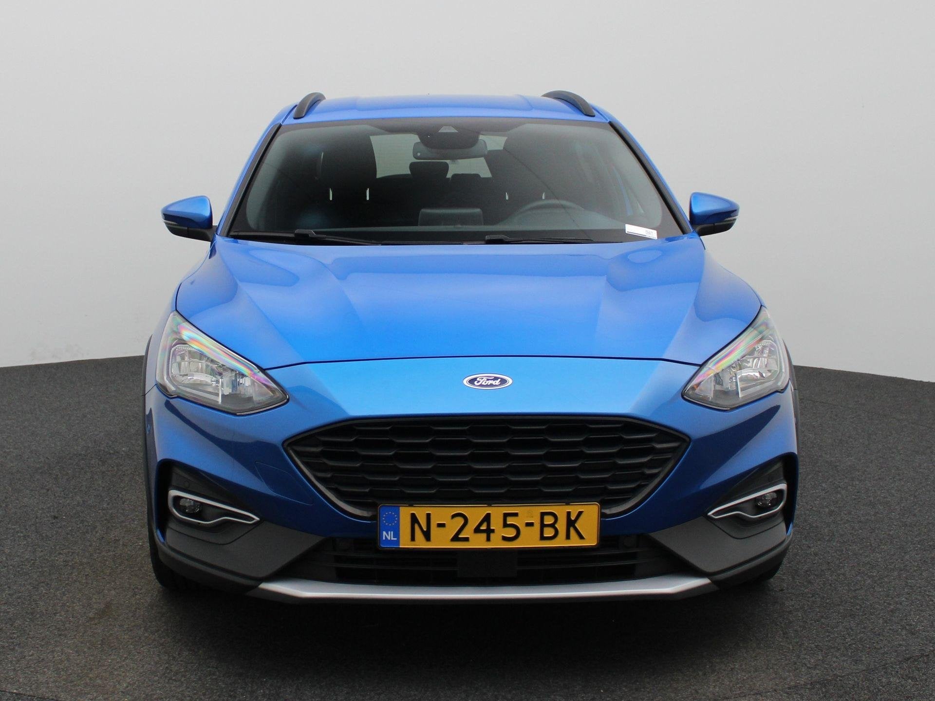 Ford Focus 1.0 EcoBoost Hybrid Active X Business | Trekhaak, Auto's, 12 maanden, Gebruikt, Euro 6, Blauw