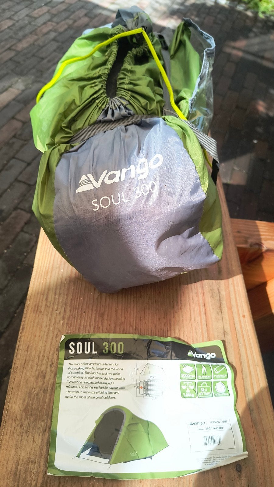 Tent Vango soul 300, Caravans en Kamperen, Tenten, Ophalen of Verzenden, Gebruikt, Tot en met 2