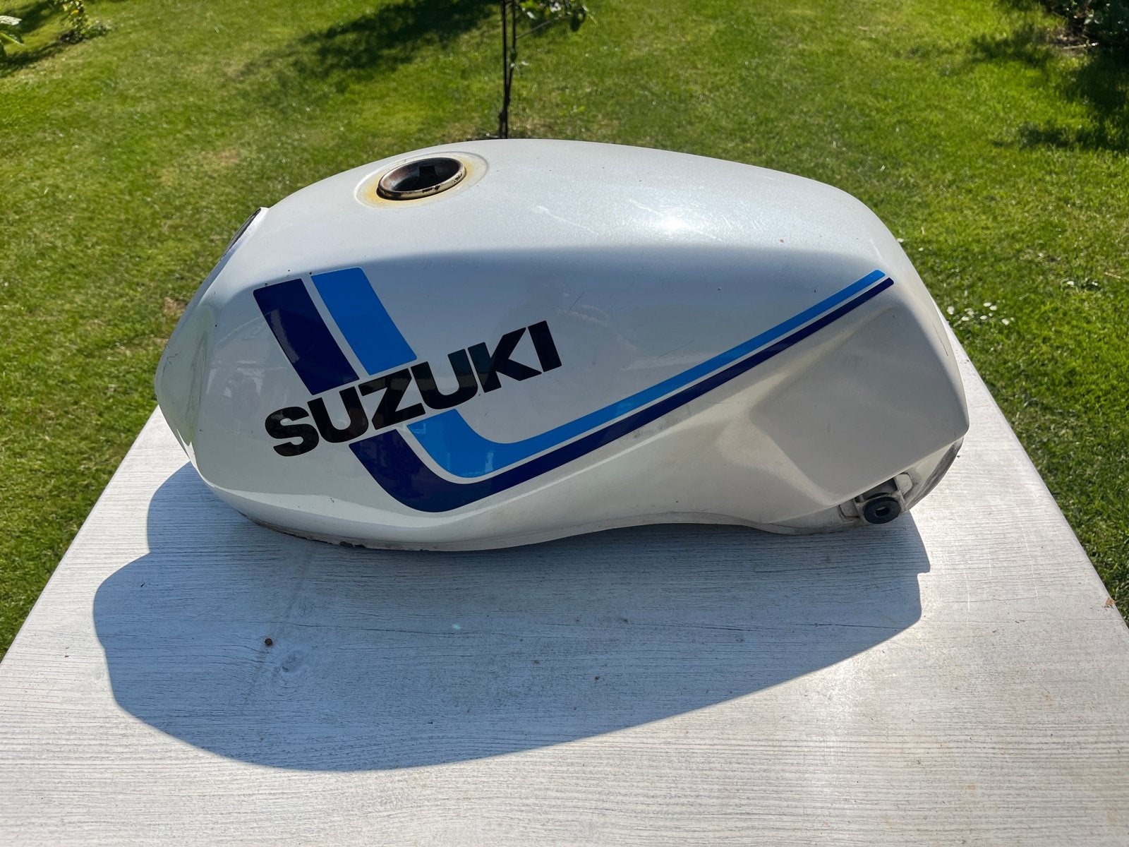 Suzuki GS450E Benzinetank roestvrij, Ophalen of Verzenden, Gebruikt