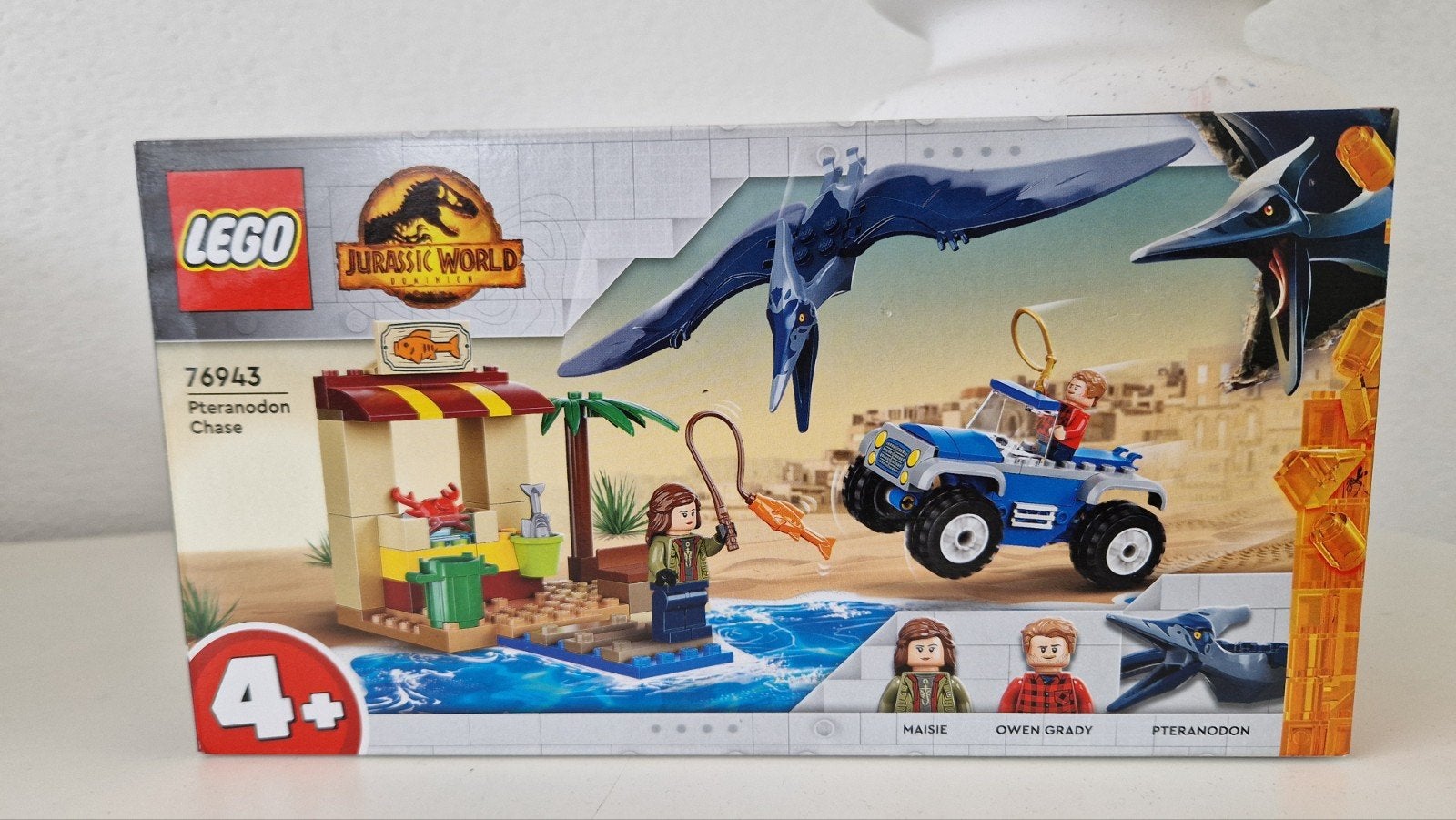 LEGO Jurassic World 76943 Pteranodon Achtervolging, Inclusief minifiguren, Jurassic World, Lego, Nieuw