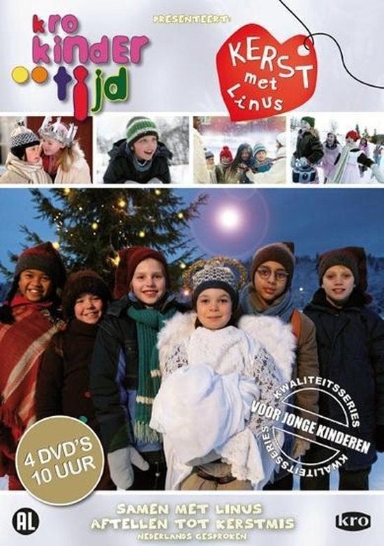 Kerst Met Linus - Kro Kindertijd 4 dvd , Origineel Ned. Gesp, Cd's en Dvd's, Alle leeftijden, Tv-serie, Ophalen of Verzenden, Zo goed als nieuw