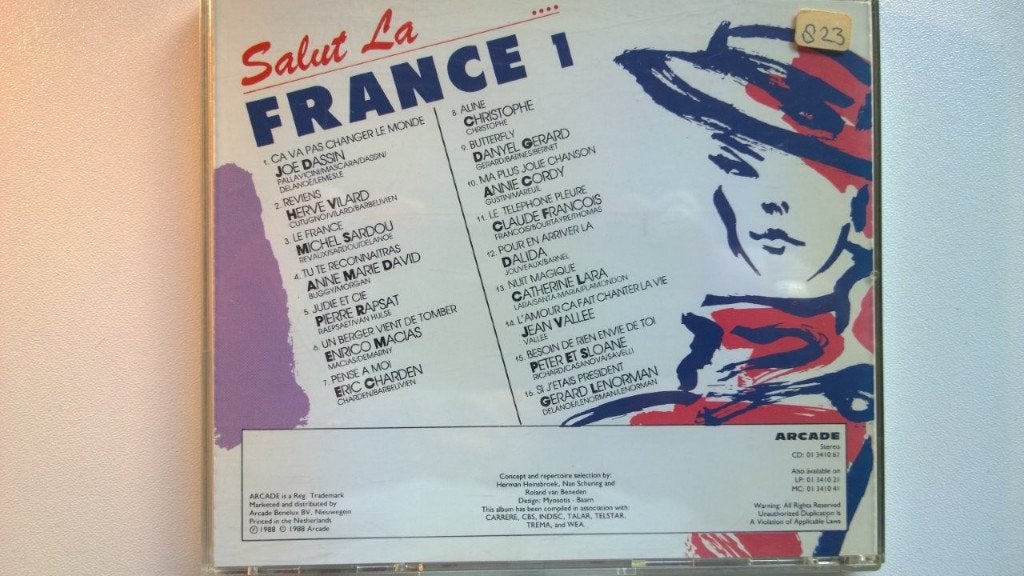 Salut La France 1, Ophalen of Verzenden, Zo goed als nieuw, Pop