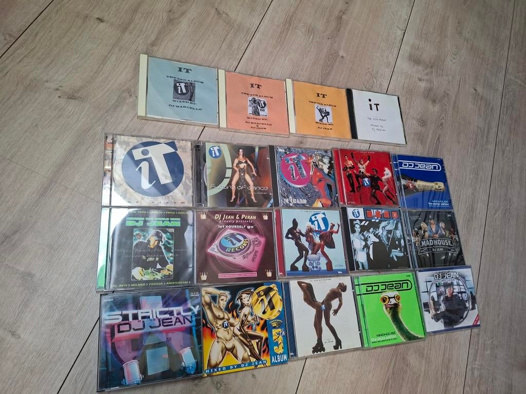 IT cd's en DJ JEAN, Cd's en Dvd's, Ophalen of Verzenden, Gebruikt, Dance Populair