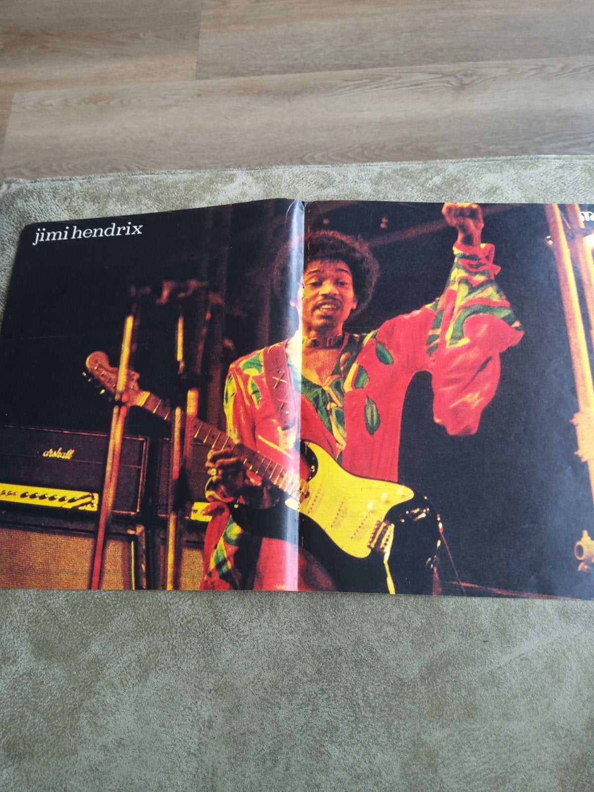 Jimi Hendrix:  Poster expres 1070, Ophalen of Verzenden, A1 t/m A3