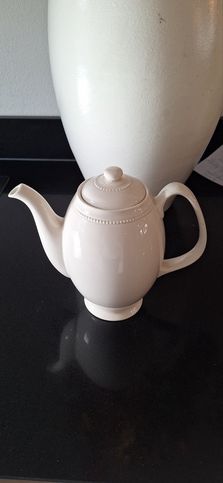 Royal Stafford Pearl Theepot - Made in England, Overige merken, Ophalen of Verzenden, Zo goed als nieuw, Theepot