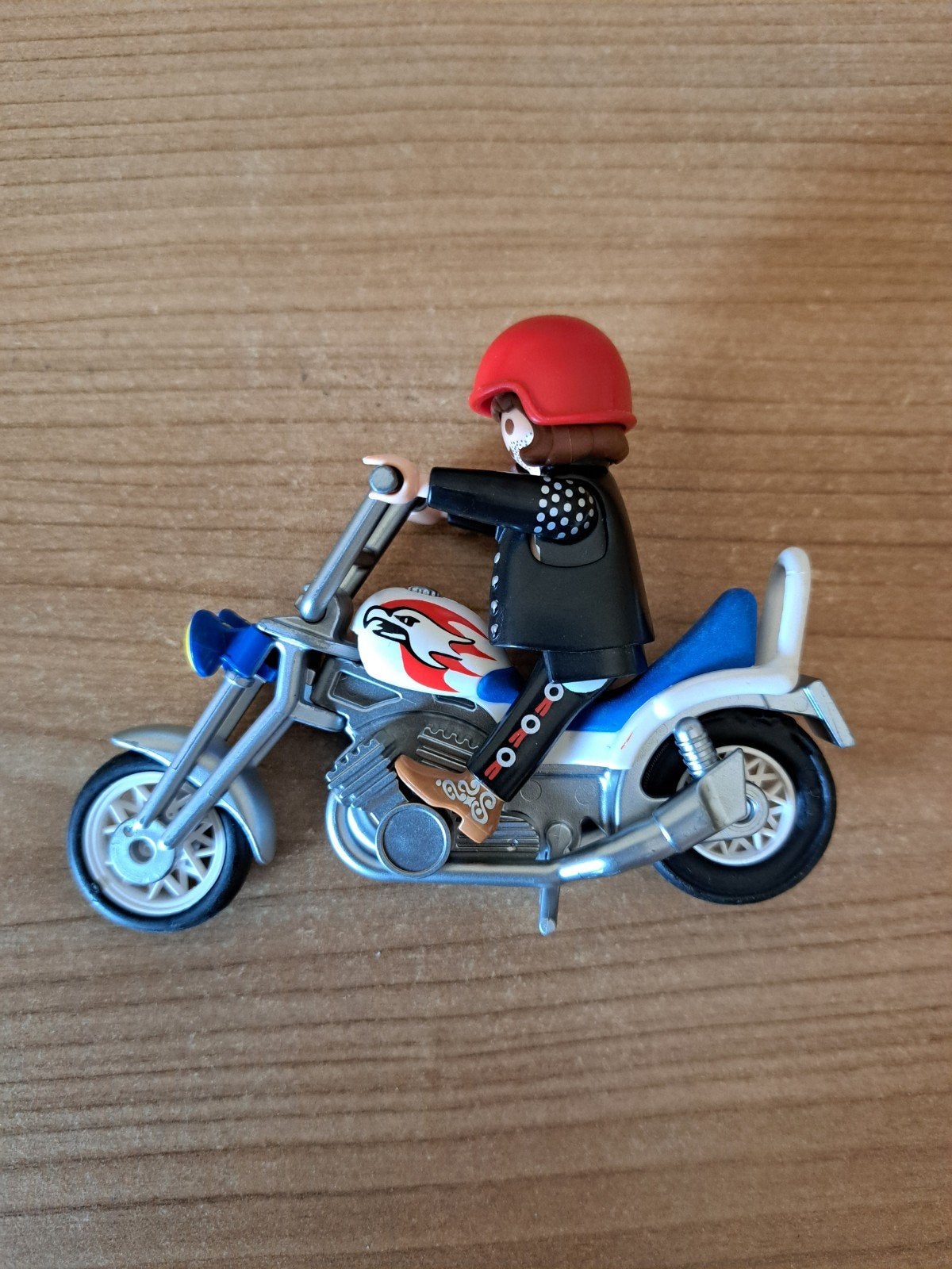 playmobil chopper, Ophalen of Verzenden, Zo goed als nieuw