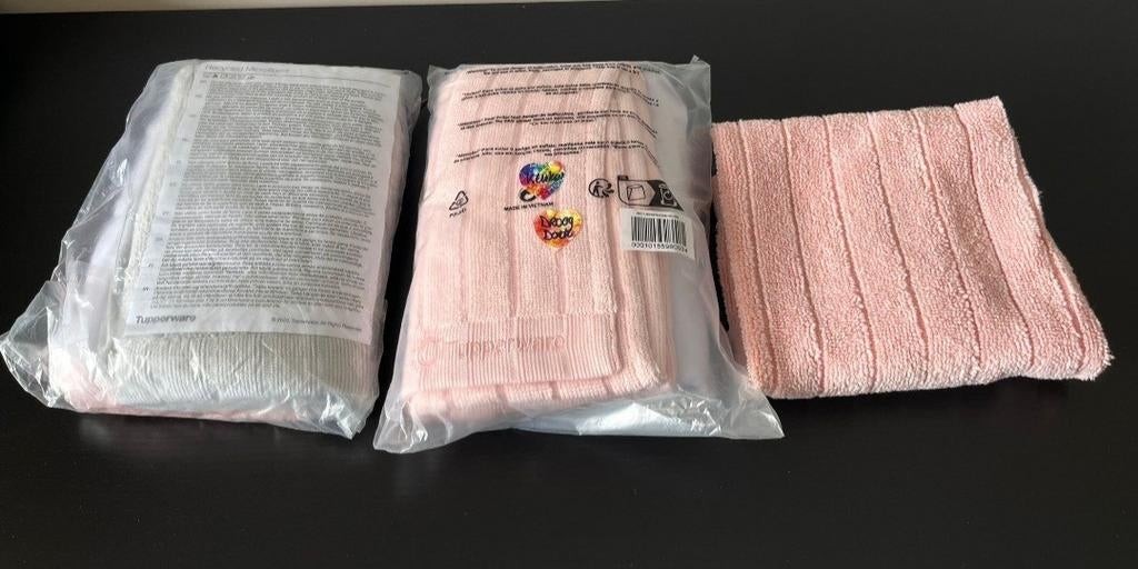 TUPPERWARE Microvezel Keukendoeken/Droogdoeken (set van 2), Ophalen of Verzenden, Nieuw, Overige typen