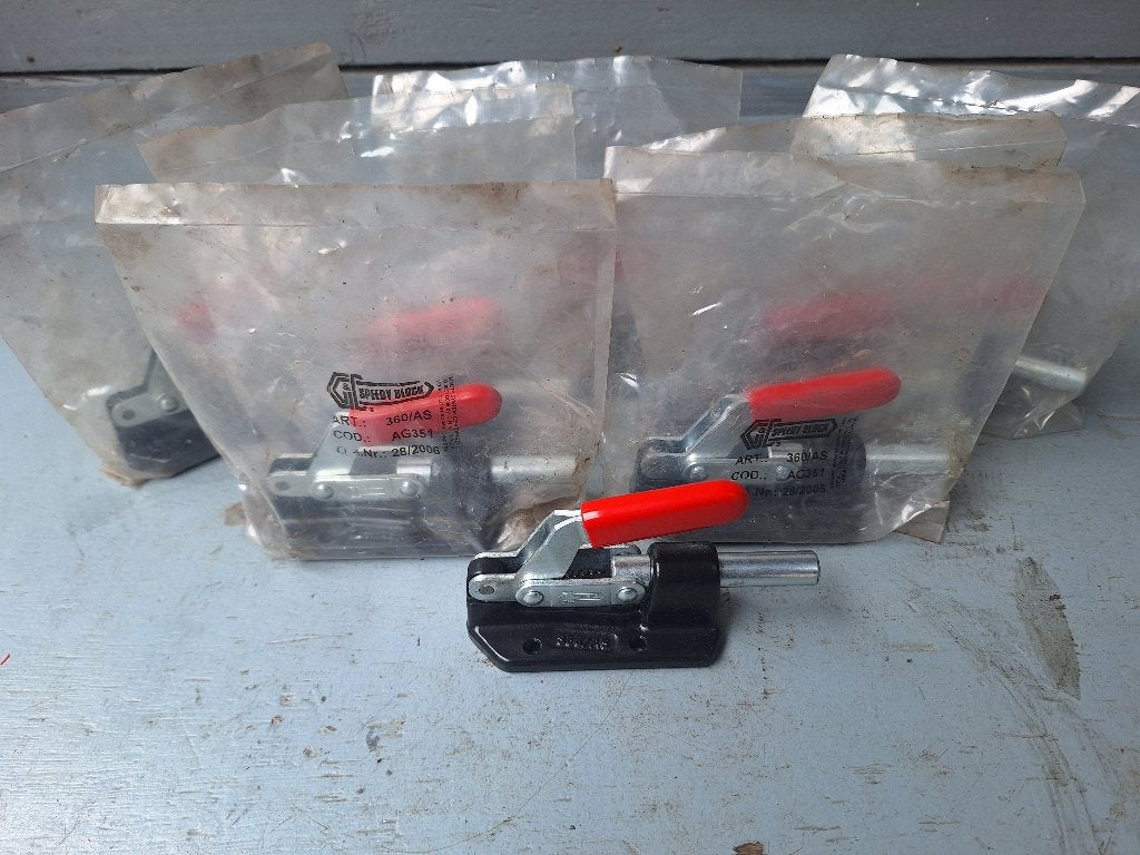 8x Speedy block 360/AS schuifstangspanner, Ophalen of Verzenden, Nieuw
