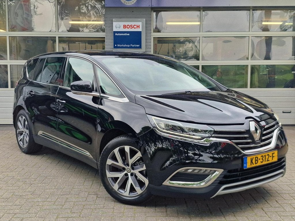 Renault Espace 1.6 TCe Dynamique|Automaat|200PK|Trekhaak|sch, Auto's, 1618 cc, Gebruikt, 4 cilinders, Zwart