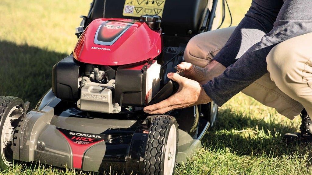 Honda Grasmaaier HRX537 HY Aanbieding, Tuin en Terras, Ophalen, Cirkelmaaier, HONDA, Versnellingen