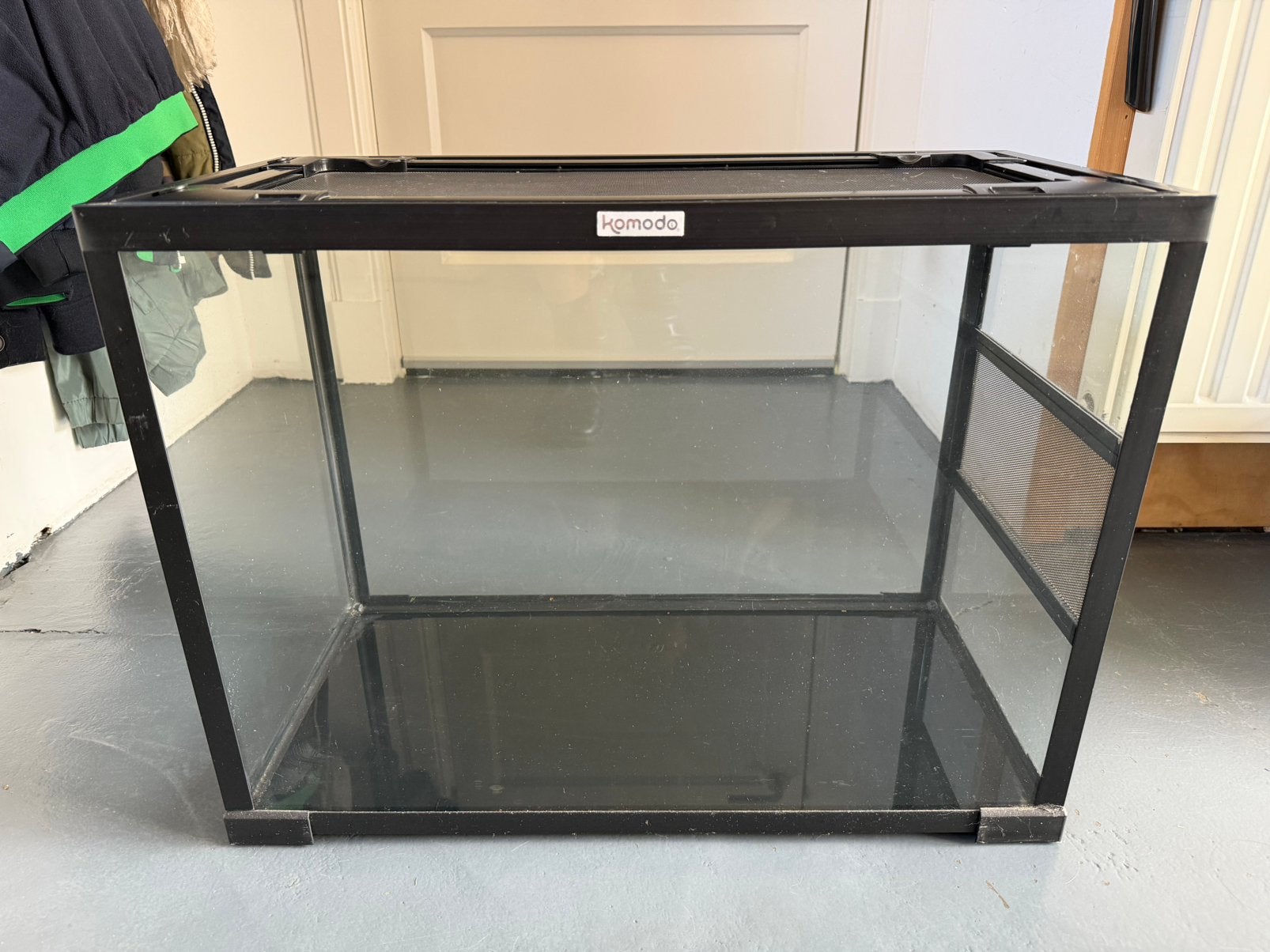 Komodo Terrarium Top Opening 60x45x30 cm, Ophalen, Zo goed als nieuw, Terrarium of Paludarium