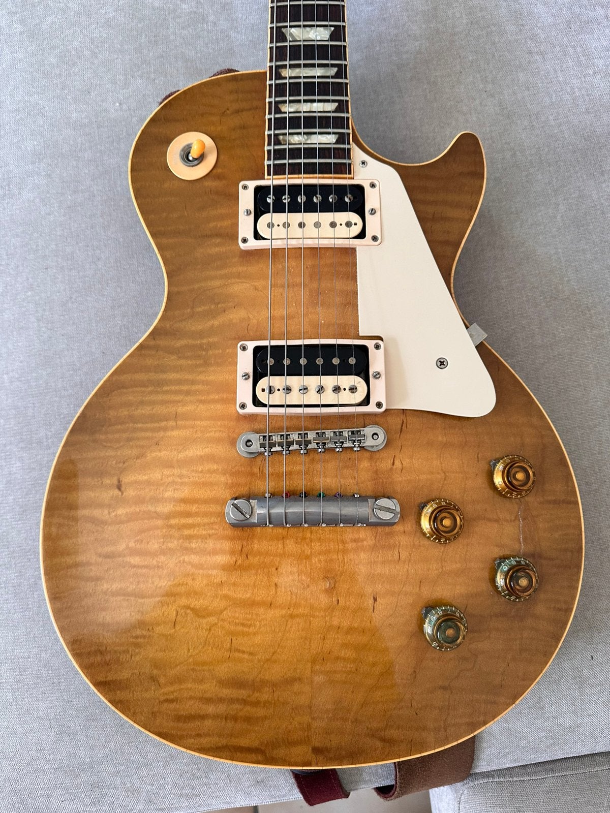 1997 Gibson custom shop art and historic R8 ‘58 Ri les paul, Ophalen, Zo goed als nieuw, Solid body, Gibson