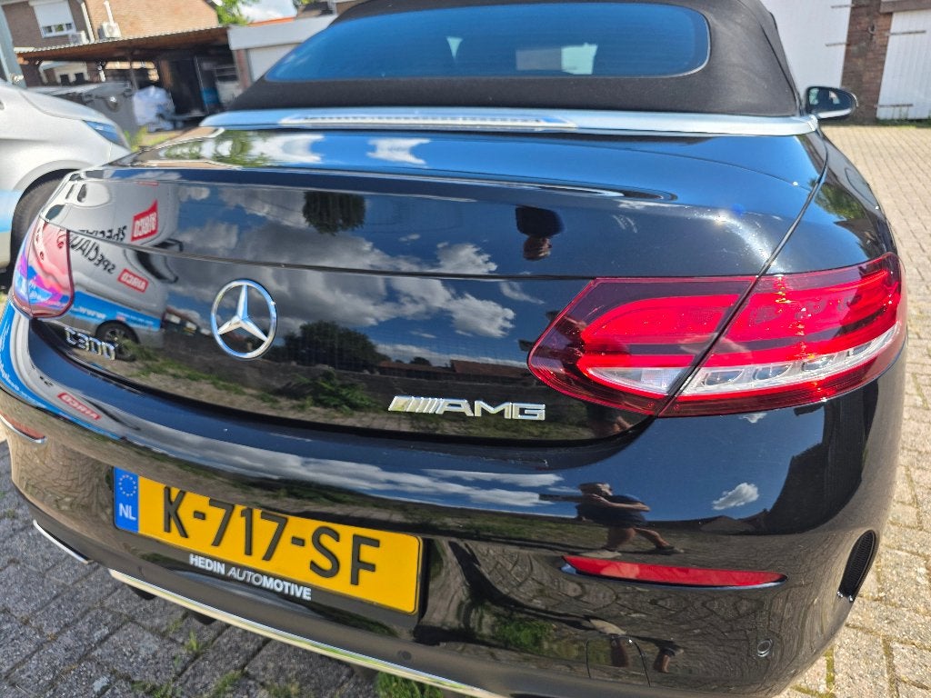 Mercedes-Benz C-Klasse C300 258pk+23 9G-TRONIC AMG 2020, Auto's, Dealer onderhouden, Achterwielaandrijving, 4 cilinders, 4 stoelen