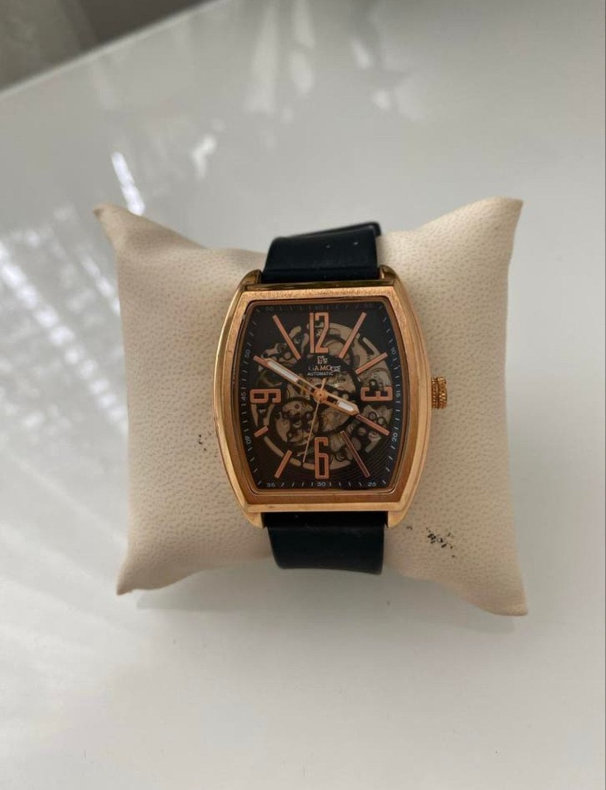 Gamo Watches Limited Edition Automatisch Horloge Roségoud, Overige merken, Overige materialen, Polshorloge, Kunststof