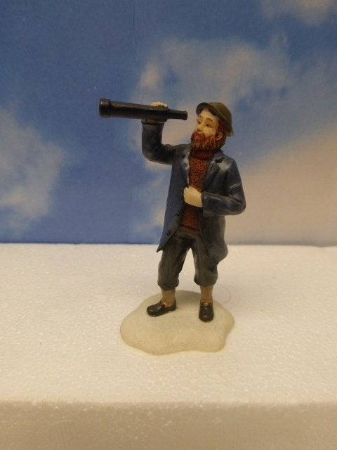 luville Lucien Chantiers kerstdorp poppetje figurine beeldje, Diversen, Kerst, Ophalen of Verzenden, Zo goed als nieuw