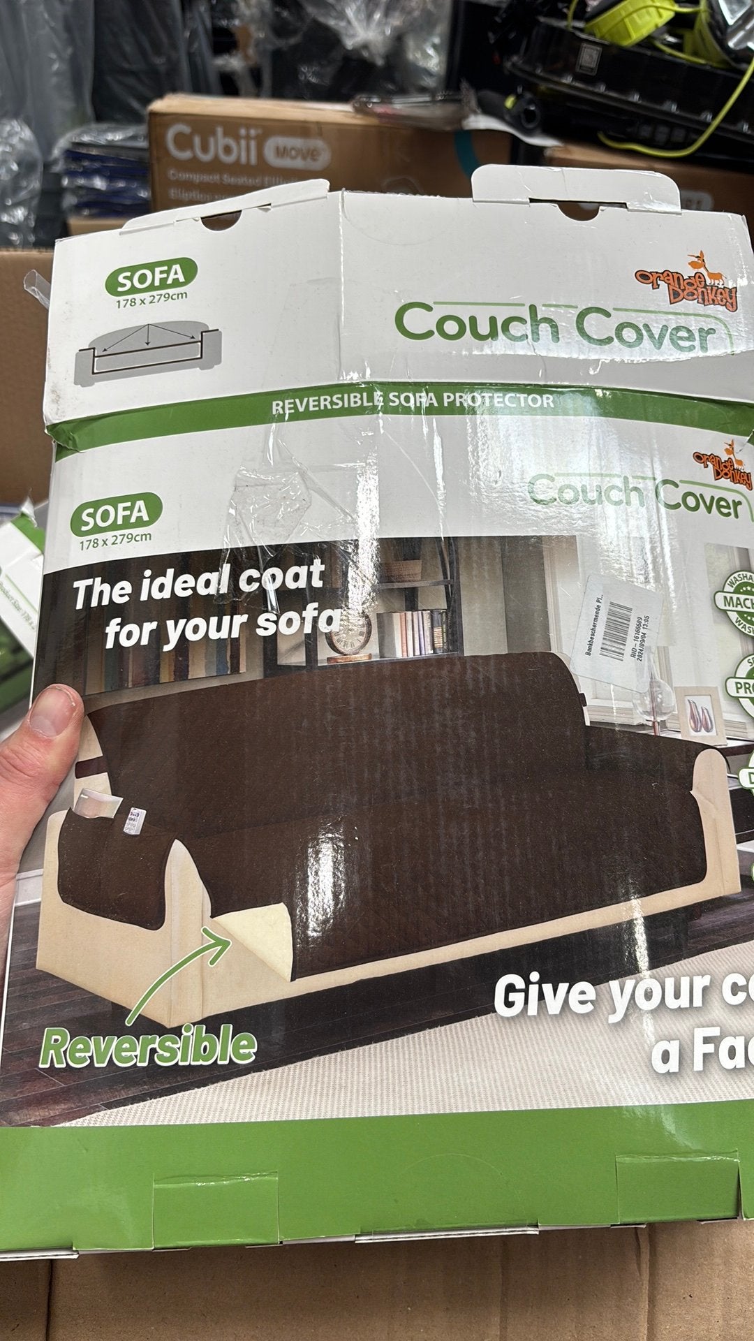 Bankhoes kleed voor bankstel couch coat cover, Ophalen of Verzenden, Zo goed als nieuw, Nvt, Nvt