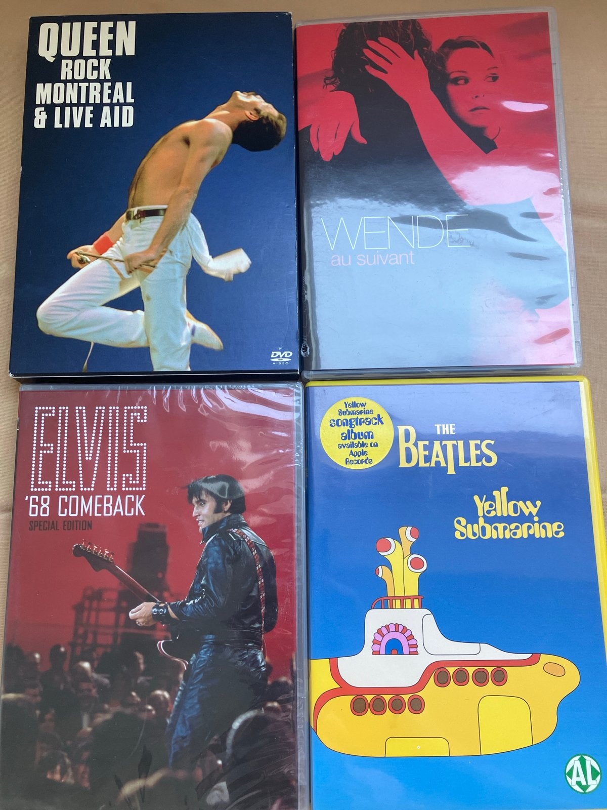 Muziek DVD's: Queen, Wende, Elvis, The Beatles, Engels, Nederlands, Ophalen of Verzenden, Zo goed als nieuw