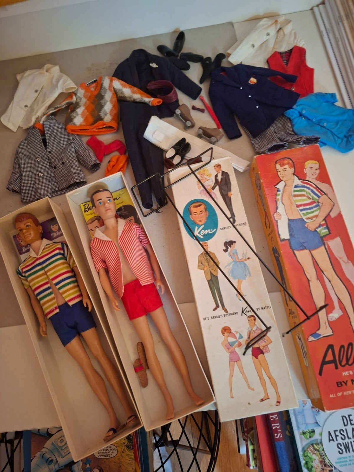 vintage barbie poppen ken doll allan mattel speelgoed toys, Verzenden, Fashion Doll