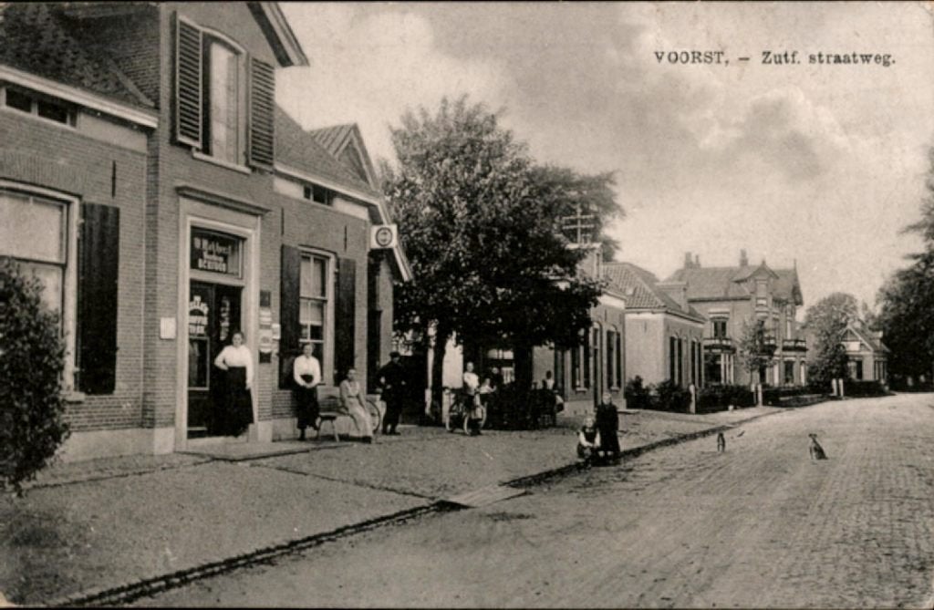 Voorst KVR06 1330 Zutf. straatweg, Ophalen of Verzenden, Voor 1920, Ongelopen, Gelderland