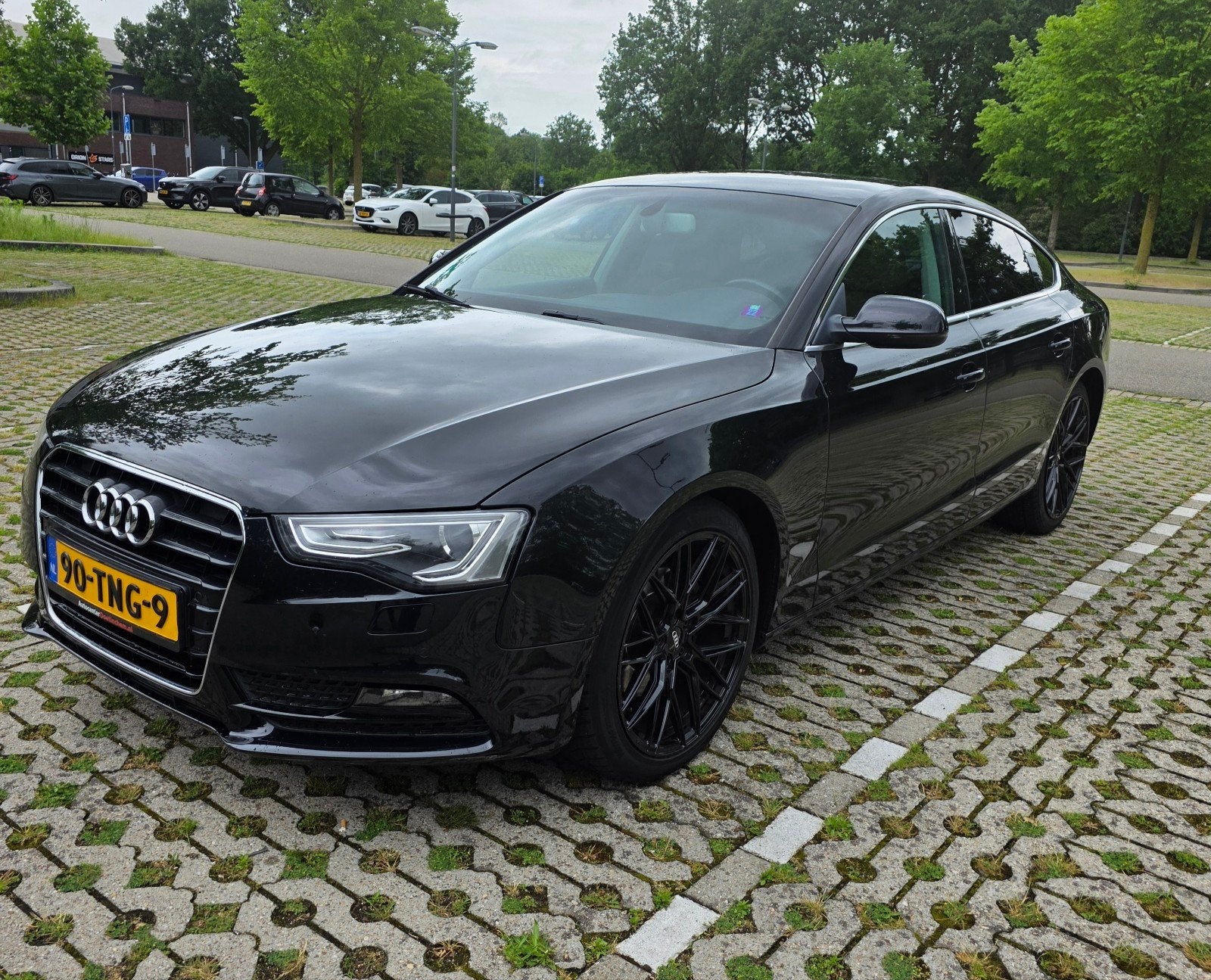 Audi A5 1.8 Tfsi 125KW Sportback M-tr 2012 Zwart, Auto's, Audi, 4 cilinders, 4 stoelen, Zwart, Origineel Nederlands