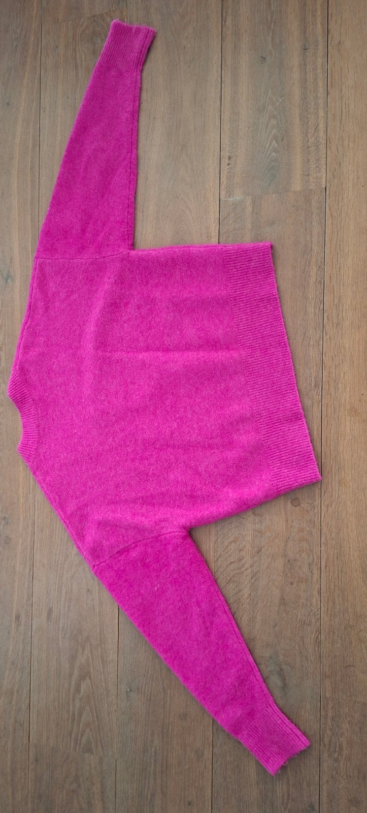 trui met V-hals  Maat S, Zara, Ophalen of Verzenden, Zo goed als nieuw, Roze