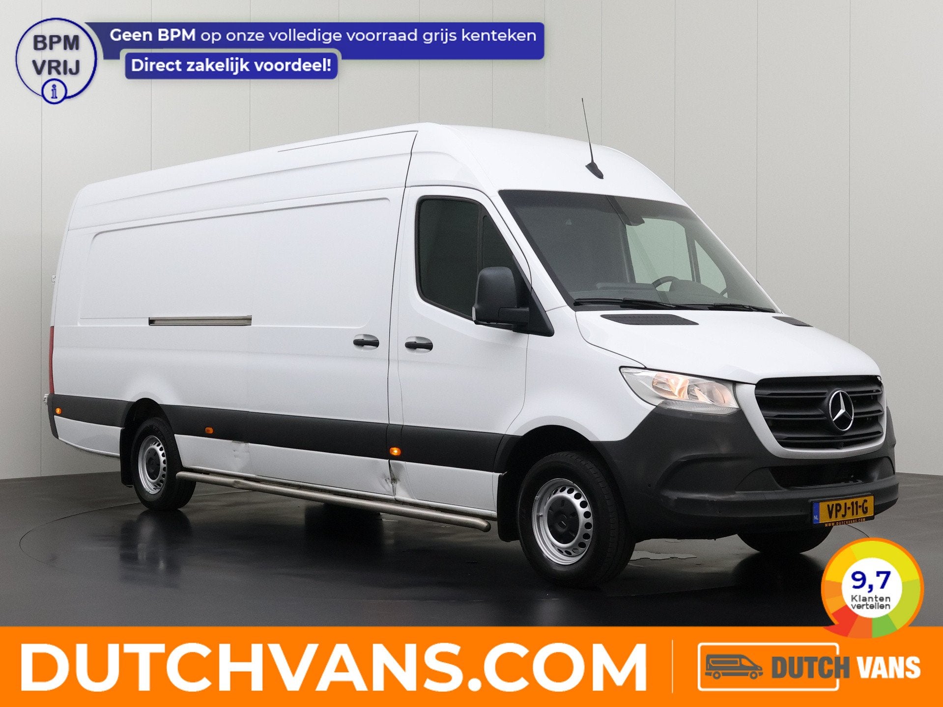 Mercedes-Benz Sprinter Automaat L4H2 XXl Maxi | Multimedia |, Auto's, Automaat, Achterwielaandrijving, Gebruikt, 4 cilinders
