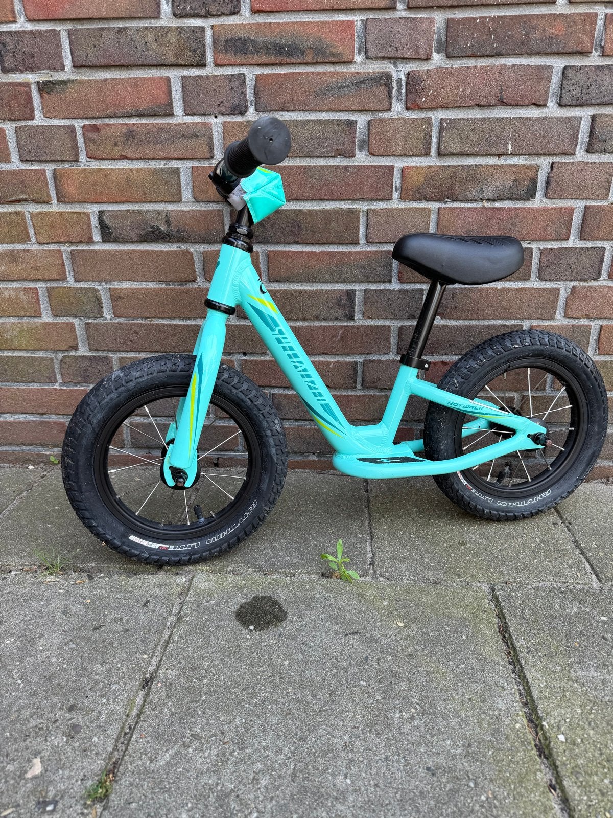 Specialized Hotwalk loopfiets 12 inch – turquoise, Ophalen, Gebruikt, 16 tot 20 inch