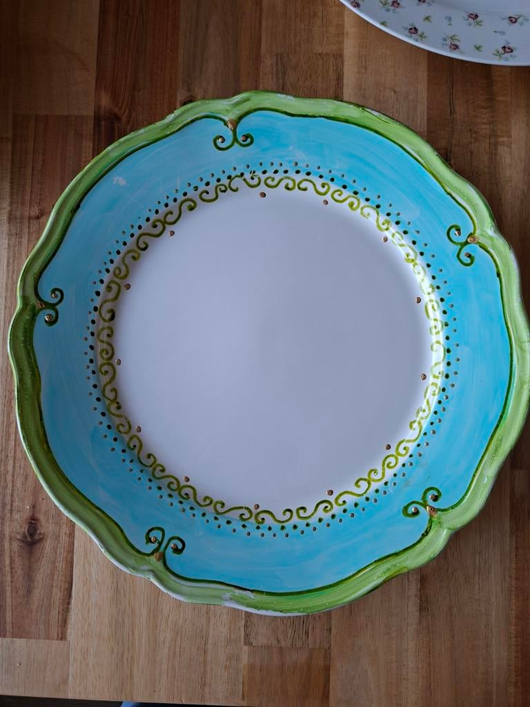 Uniek beschilderd ikea bord, Antiek en Kunst, Antiek | Servies los, Ophalen