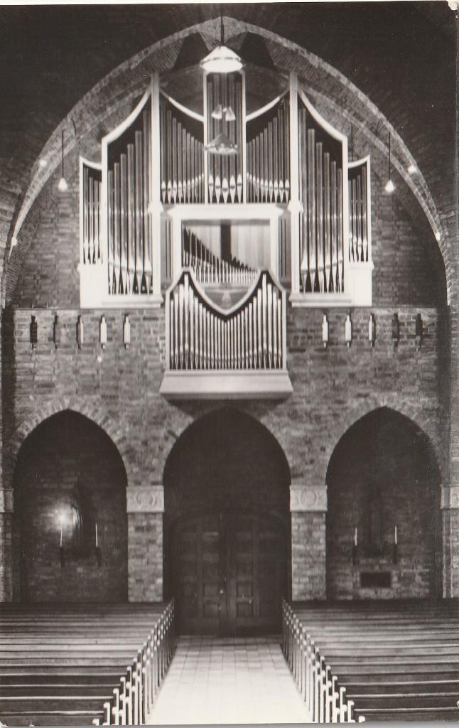 VEGHEL Orgel Kerk Moederhuis Zusters Franciscanessen, Verzenden, 1960 tot 1980, Ongelopen, Noord-Brabant