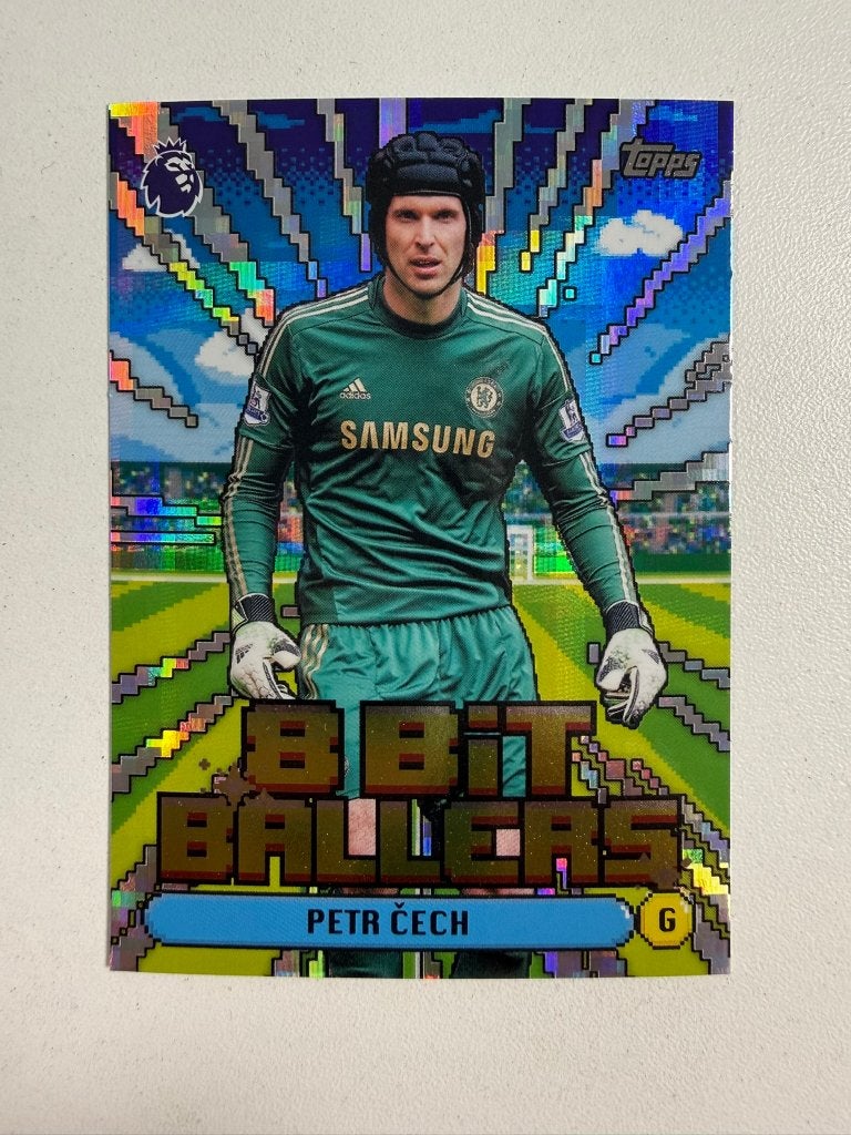 Petr Cech 8 Bit Ballers Topps Premier League 2026-27, Ophalen of Verzenden, Nieuw, Buitenlandse clubs, Poster, Plaatje of Sticker