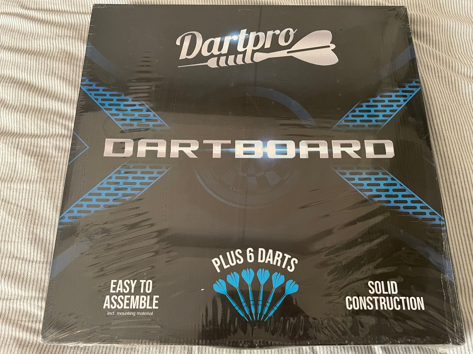 Nieuw Dartbord met 6 Darts - Dartpro, Sport en Fitness, Darts, Ophalen, Nieuw, Dartbord met pijlen