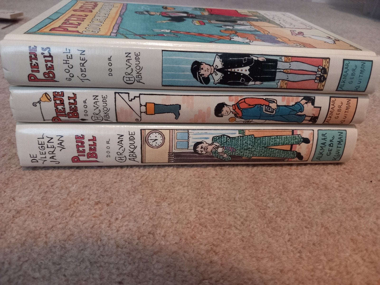 Pietje Bell boekenreeks - 3 delen, Ophalen of Verzenden, Gelezen, Chris van Abkoude, Fictie algemeen