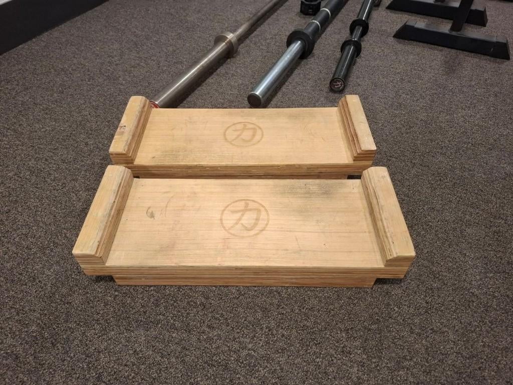 Deadlift blokken hout, Ophalen, Gebruikt, Rug, Overige typen